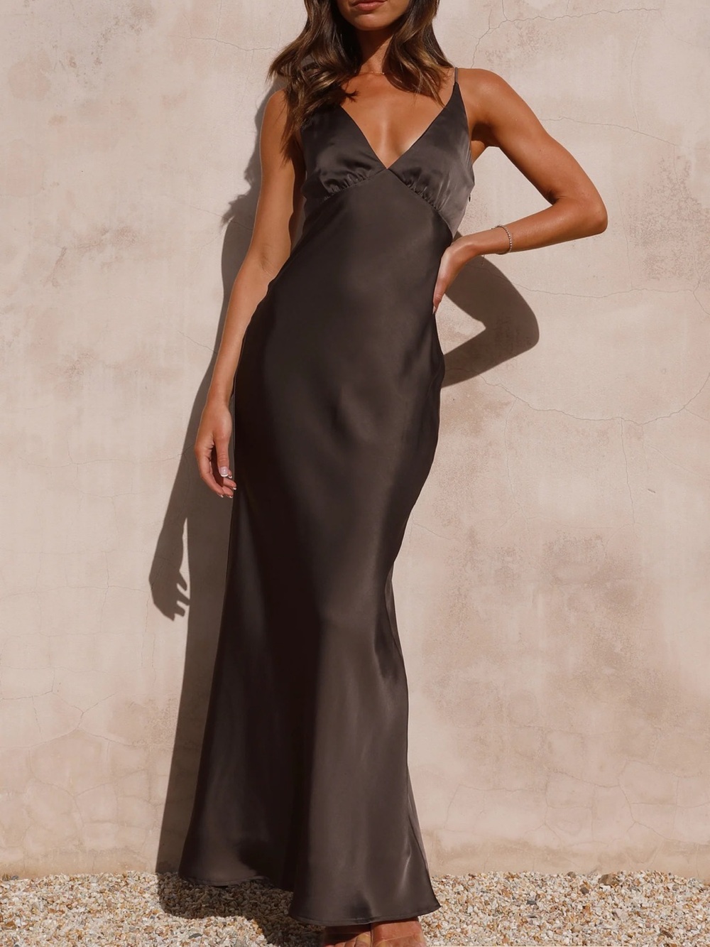 Billy J Ziah Maxi Dress - Espresso